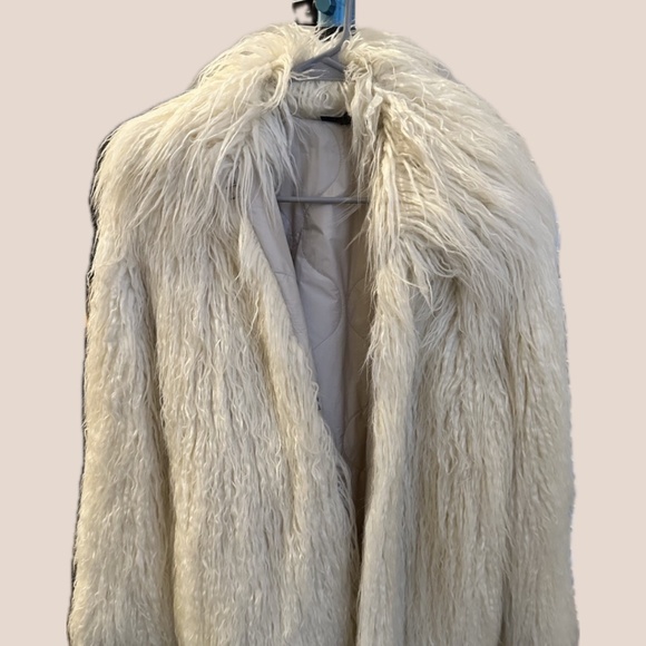 Rag & Bone Adelyn Mongolian Faux Fur Reversible Coat